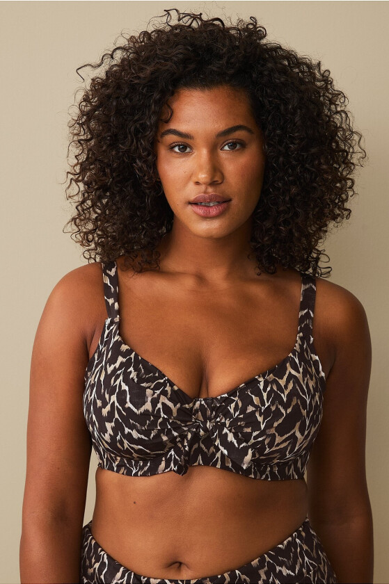 Shirley Bikini-BH med bøyler - Svart