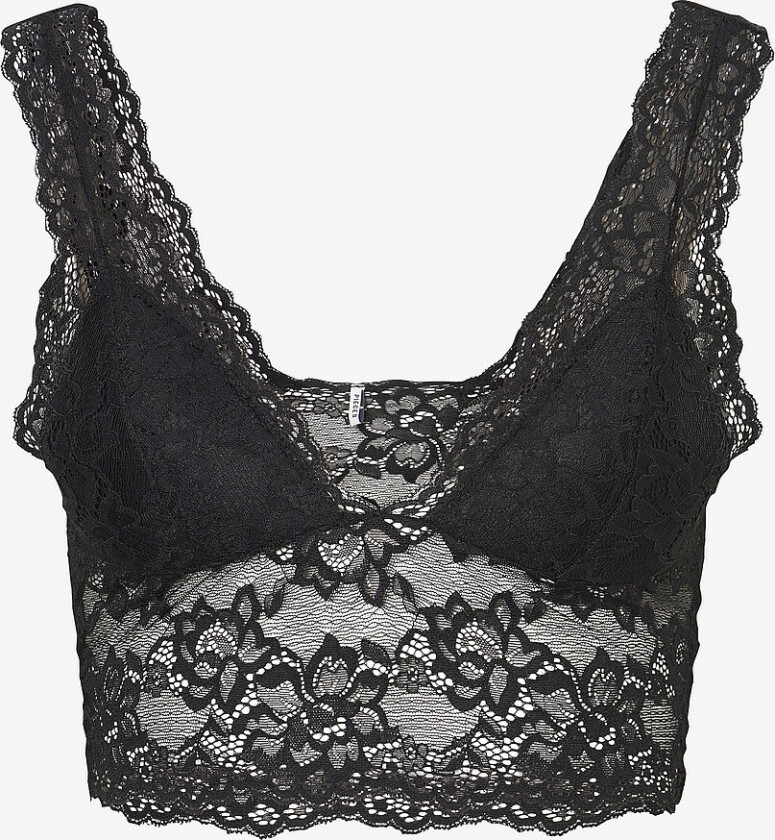 Myk BH pcLina Lace Bra Top - Svart