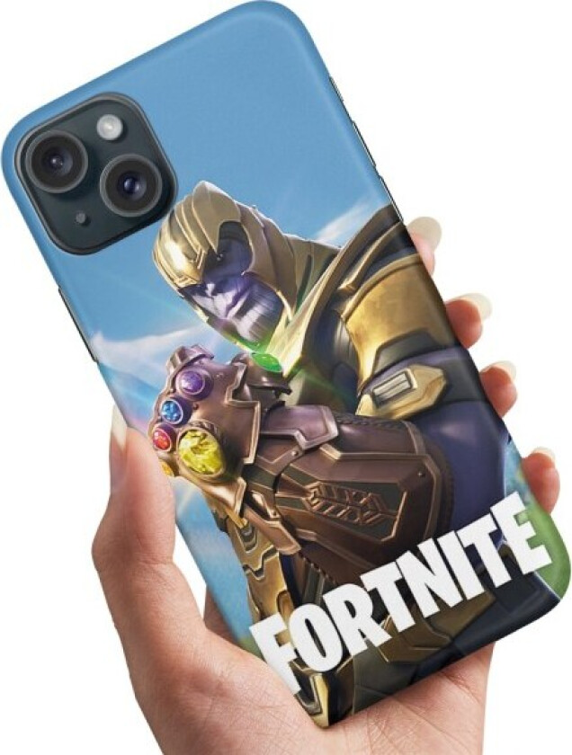 iPhone 15 Plus - Deksel/Mobildeksel Fortnite