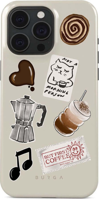 iPhone 15 Pro Tough Fashion Deksel - Oat Milk Please