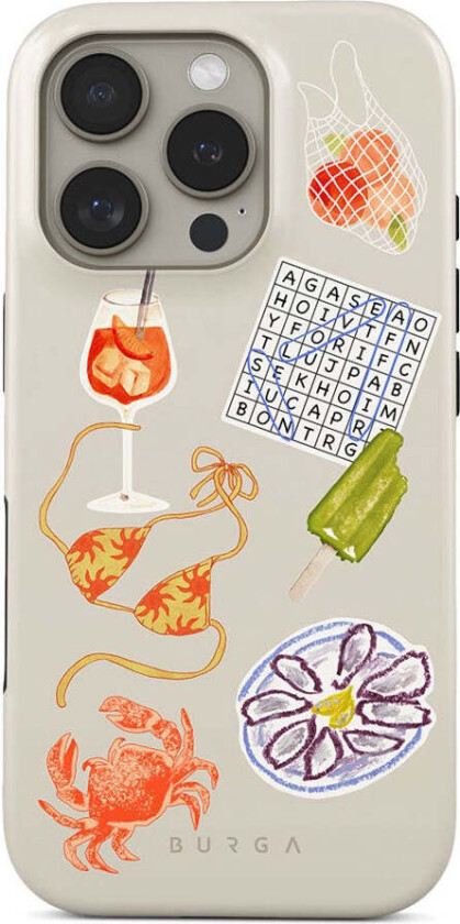 iPhone 16 Pro Tough Fashion Deksel - Seaside Muse