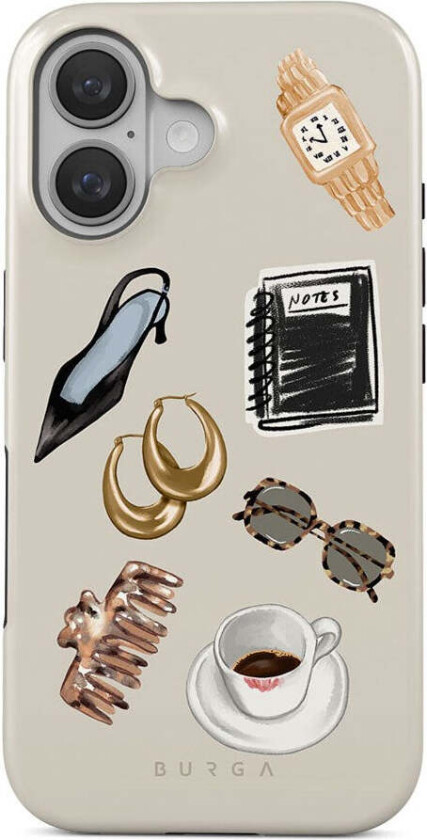 iPhone 16 Tough Fashion Deksel - Boss Babe