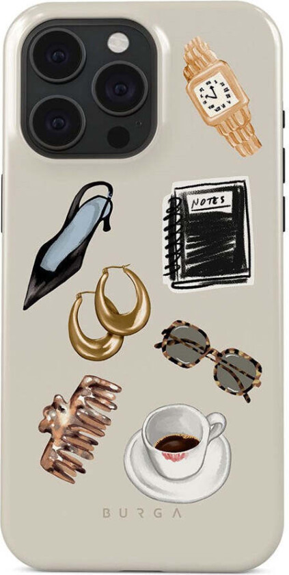 iPhone 15 Pro Tough Fashion Deksel - Boss Babe