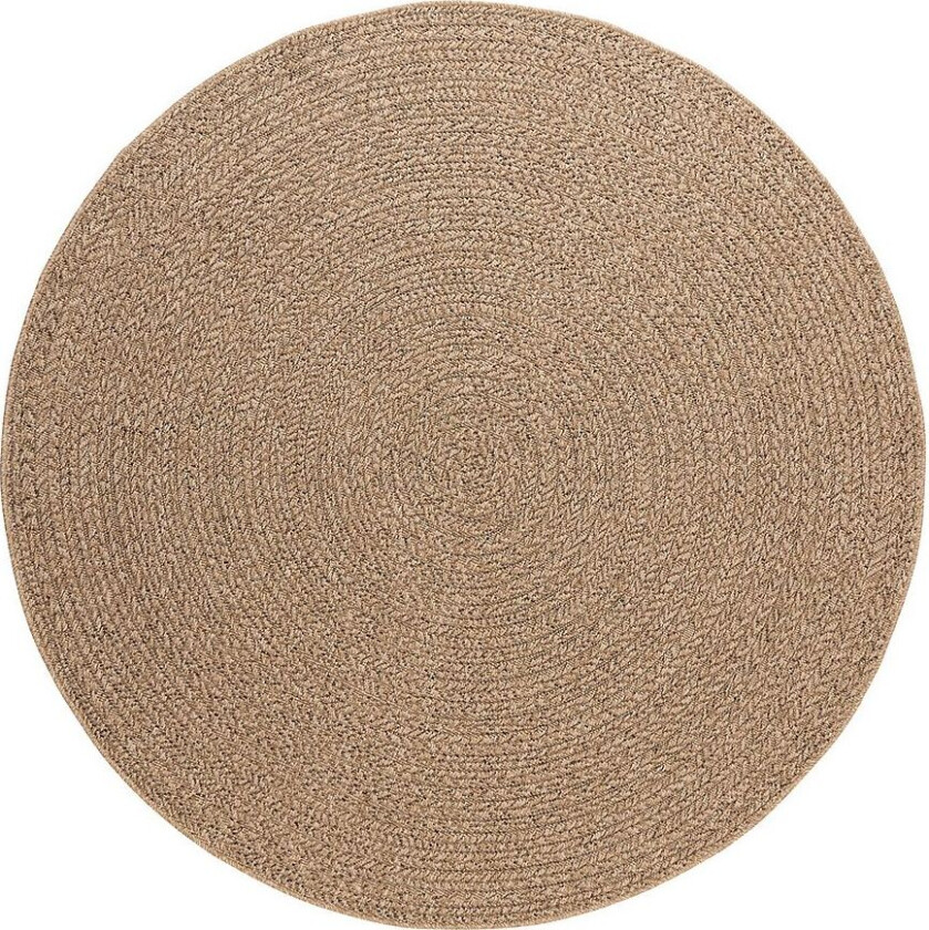 Flatvevd teppe , Natural, Natur