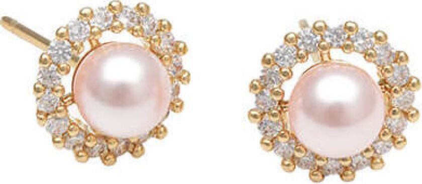 Colette Pearl øredobber rosaline