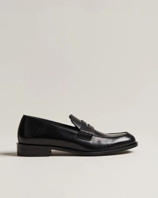 Penny Loafers Black Calf