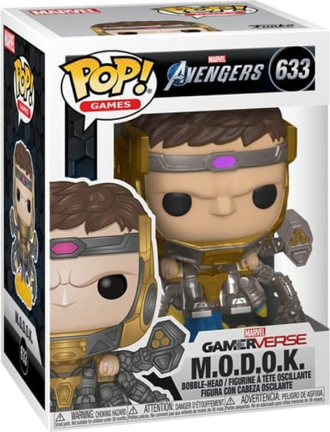 ! POP VINYL Marvel Avengers Game MO