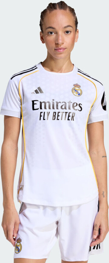 Real Madrid Hjemmedrakt 2025/26 Authentic Kvinner - adidas, størrelse X-Small