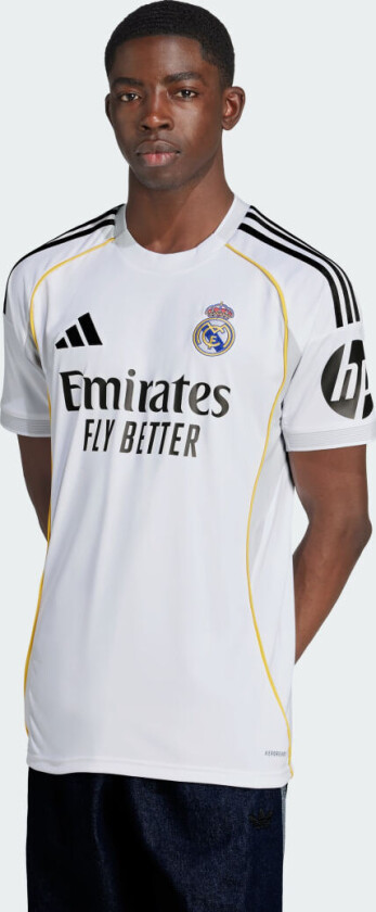 Real Madrid Hjemmedrakt 2025/26 - adidas, størrelse Medium