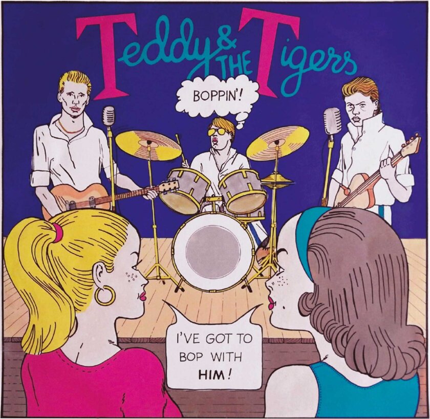 Teddy & The Tigers Boppin' CD