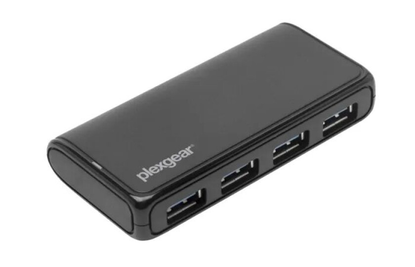 Desktop 500 USB 5 Gb/s-hub med strømforsyning 4-veis