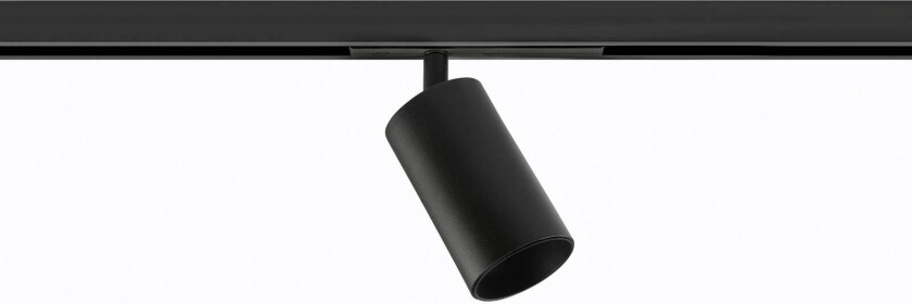 skinnespot Microperfetto svart PWM 48 V 30° 3.000K