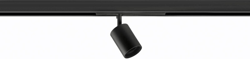 skinnespot Nanoperfetto svart PWM 48 V 38° 3.000 K