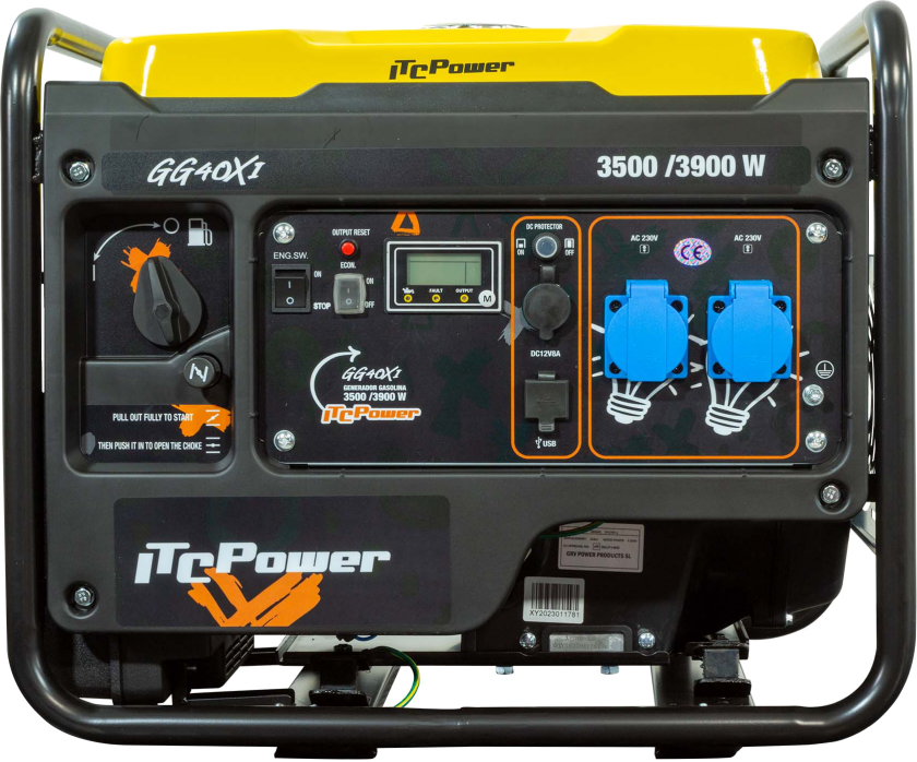 GG40Xi generator benzin 230V/3,9kW