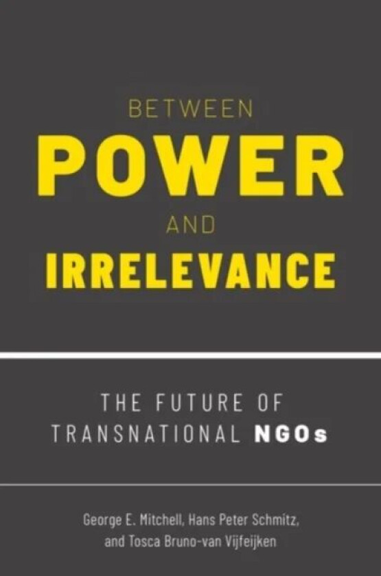 Between Power and Irrelevance av George E. (Associate Professor Associate Professor Marxe School of Public and International Affairs at Baruch College