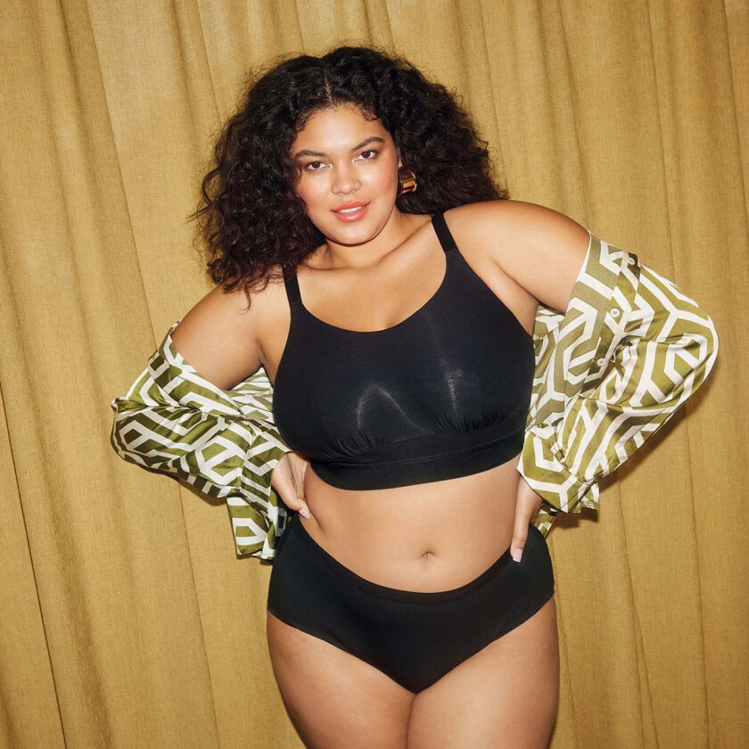 Downtime bralette BH, svart, Størrelse: 70M, Kvinner