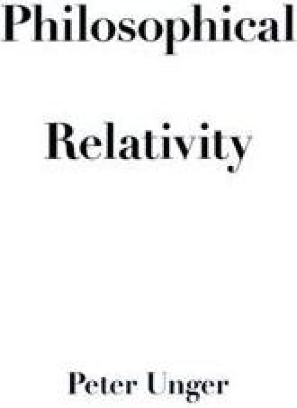 Philosophical Relativity