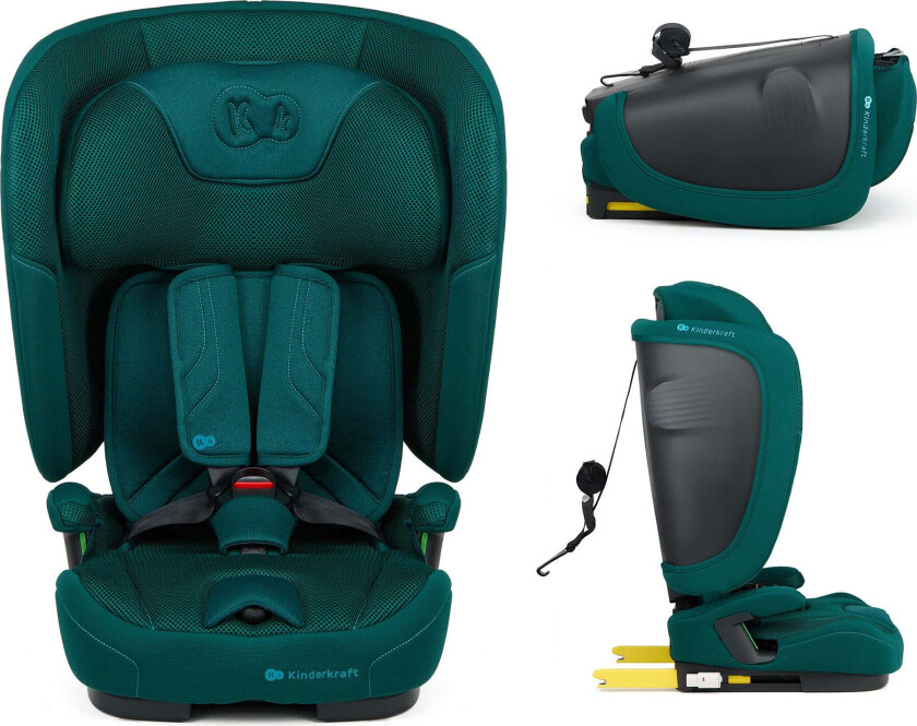 FIX2GO i-Size Bilstol, Green - ISOFIX