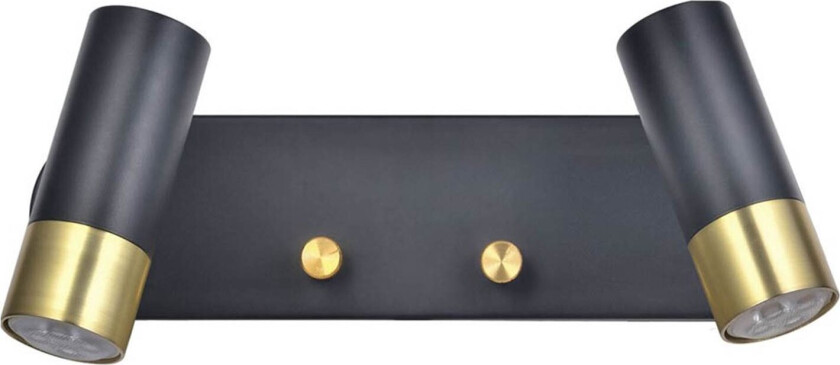 2xMini svart/mässing 49623-80-50