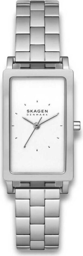 Hafel Lille SKW3130 - Kvarts - Sølv - Dameklokker - Rustfritt stål - ledd m/pin - Mineral