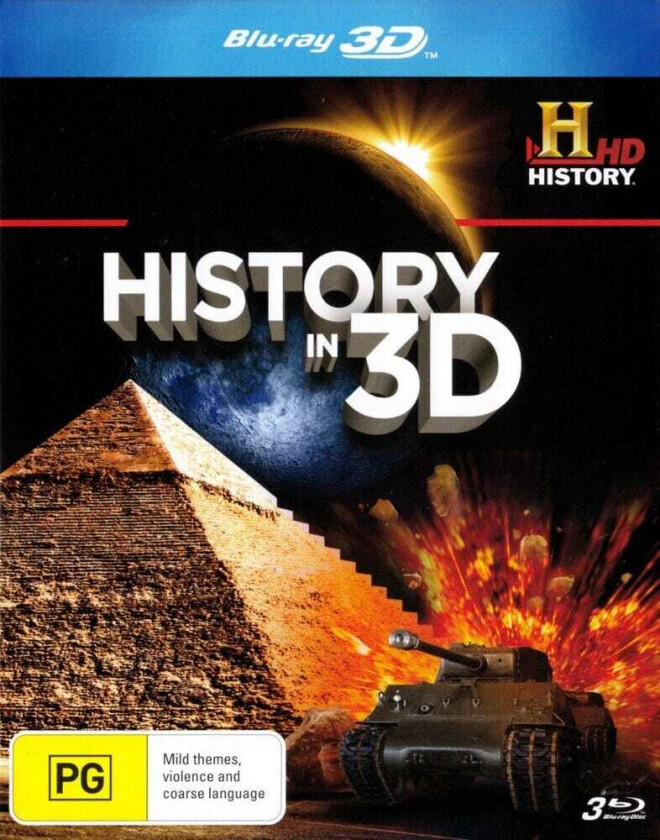 History In 3d Bluray