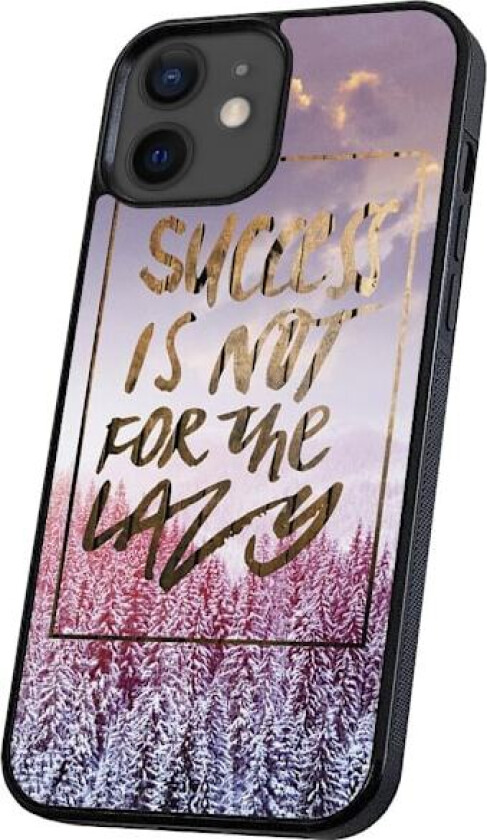 iPhone 12 Mini - Deksel/Mobildeksel Success Not Lazy