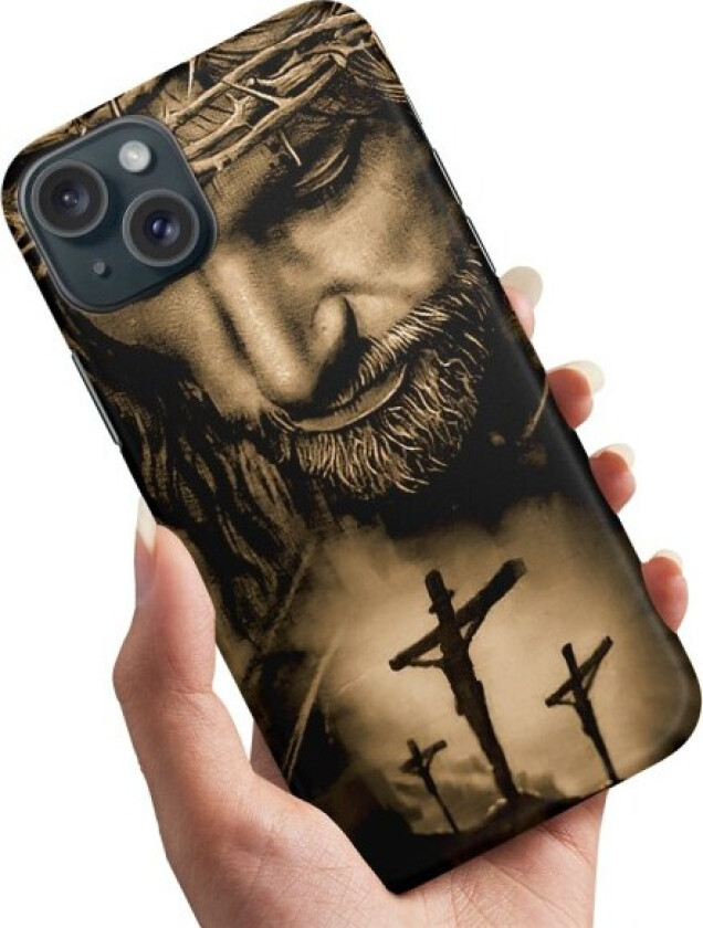 iPhone 15 - Deksel/Mobildeksel Jesus
