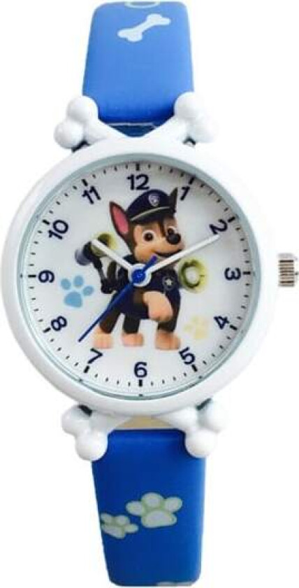 Paw Patrol Quartz-klokke, tegneseriefigur analog armbåndsur, gave til gutter og jenter