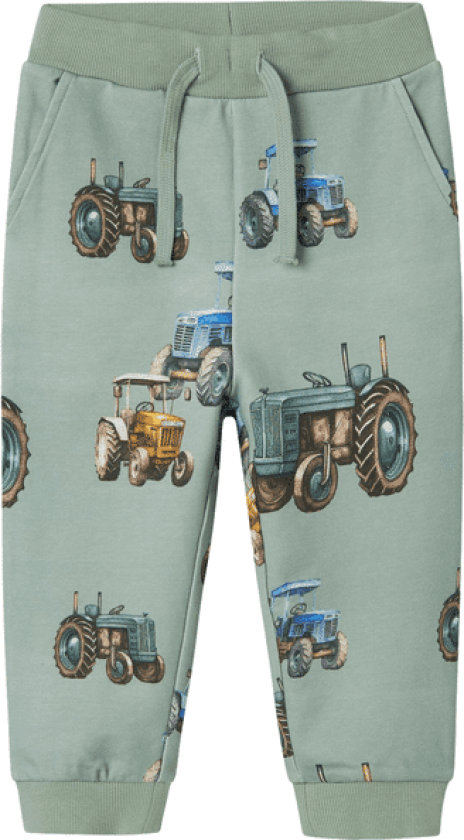 Name It Nmmludvig joggebukse til småbarn, Jadeite