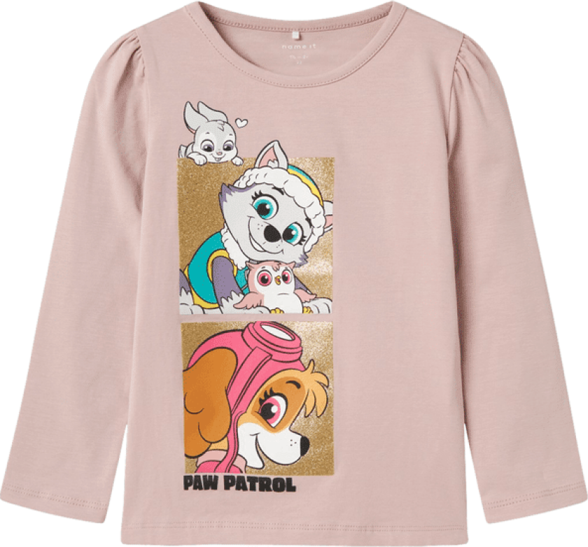 Name It Nmfjoana Paw Patrol genser småbarn, Burnished Lilac