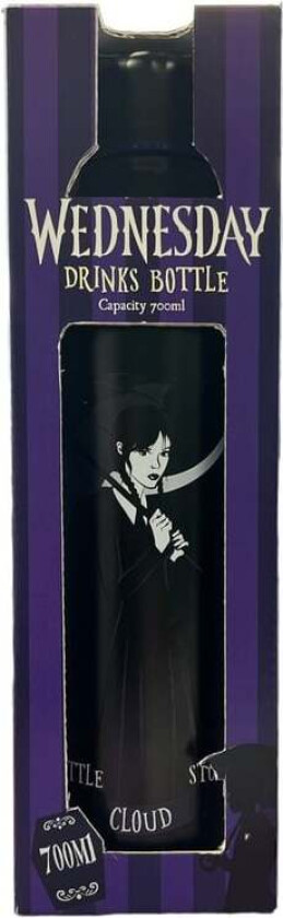 Goth Drikkeflaske - Unisex - svart
