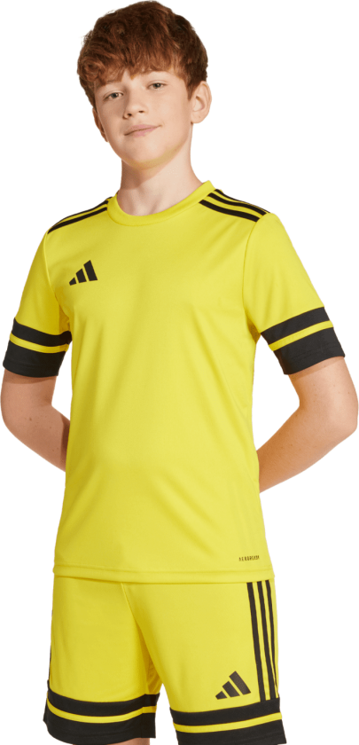 Spillerdrakt Squadra 25 - Gul/svart Barn, størrelse 176 cm