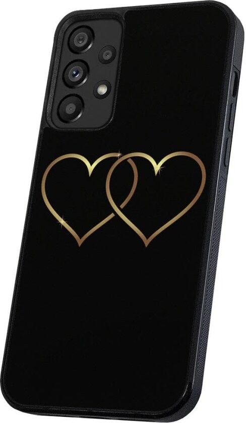 Samsung Galaxy A33 5G - Deksel/Mobildeksel Double Hearts