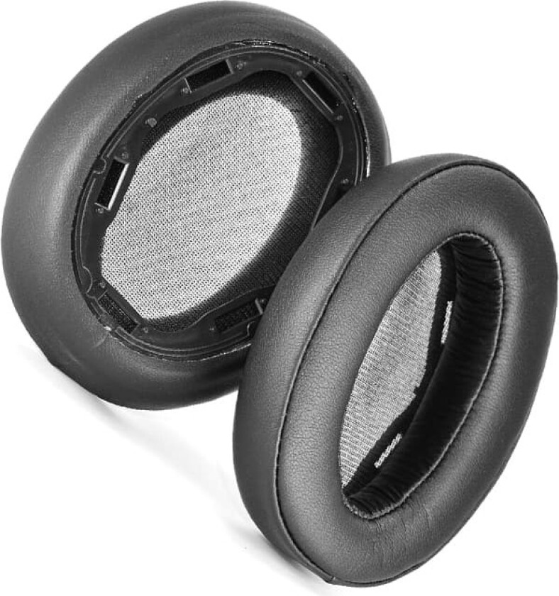 INF Utskiftbare øreputer for Sony WH-910N hodetelefoner - Svart (2-pakning)