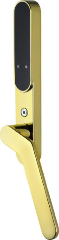 Secuyou høyre dørhåndtak (uten Smart Lock) - Matt messing