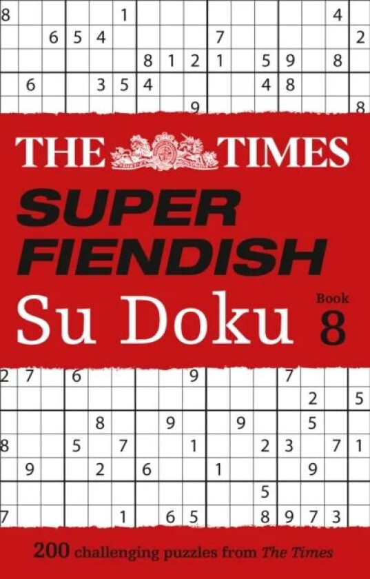 The Times Super Fiendish Su Doku Book 8 av The Times Mind Games