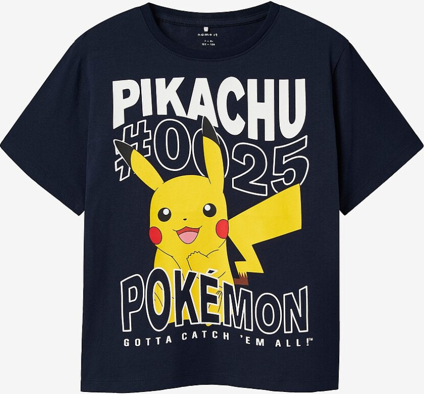 T-skjorte nkmJamish Pokemon Nreg SS - Blå