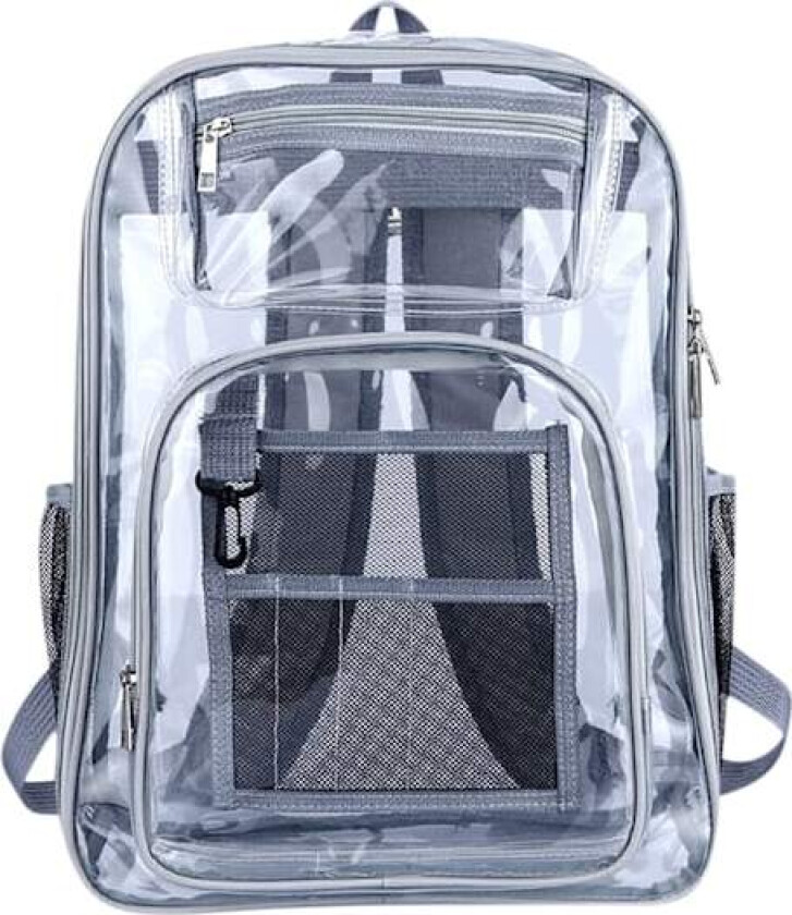 Opptil 50% rabatt, Heavy Duty Klar Ryggsekk Med Stor Laptop-Rom, Plast Skolesekker For Skole, Stadion, Sikkerhet, Sport, Skole