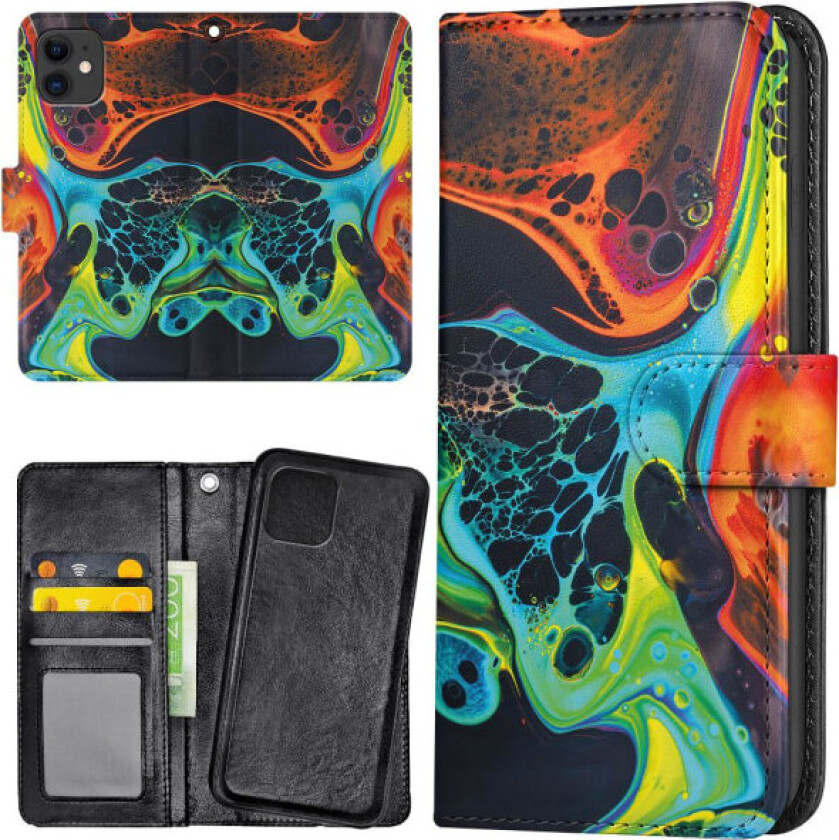 iPhone 12 Mini - Lommebok Deksel Marmor