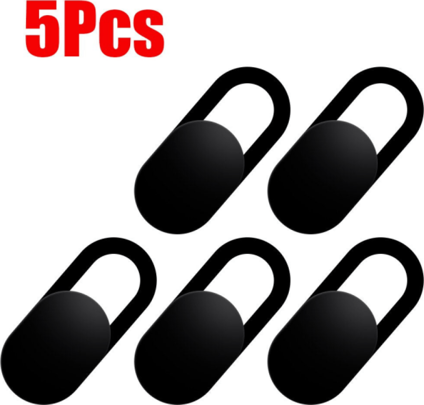 1/5/10/20 stk. Webkameradeksel Laptop Kameradeksel Skyveknapp Telefon Antispy For iPad PC Macbook Nettbrett Linser Personvern Klistremerke