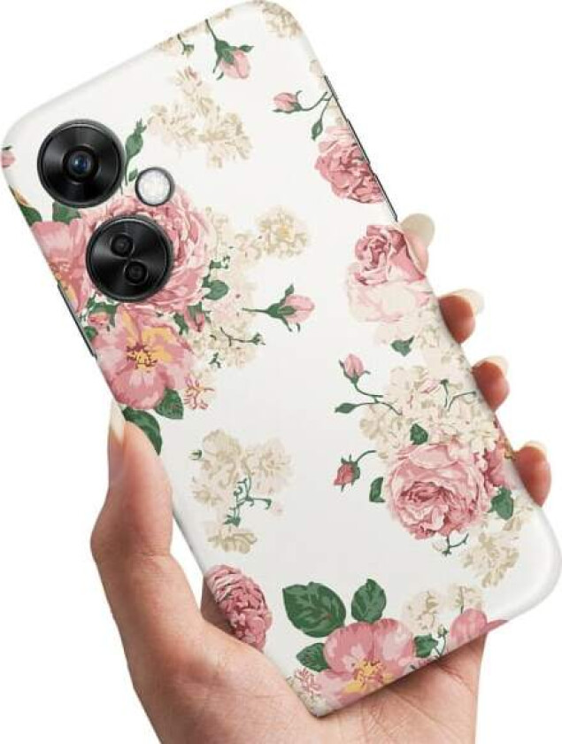 OnePlus Nord CE 3 Lite 5G - Deksel/Mobildeksel Retro Blomster