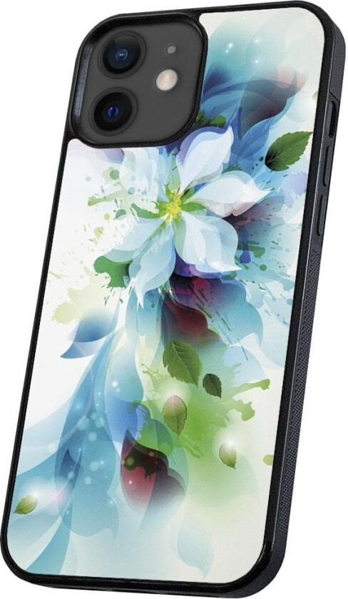 iPhone 12 Mini - Deksel/Mobildeksel Blomst
