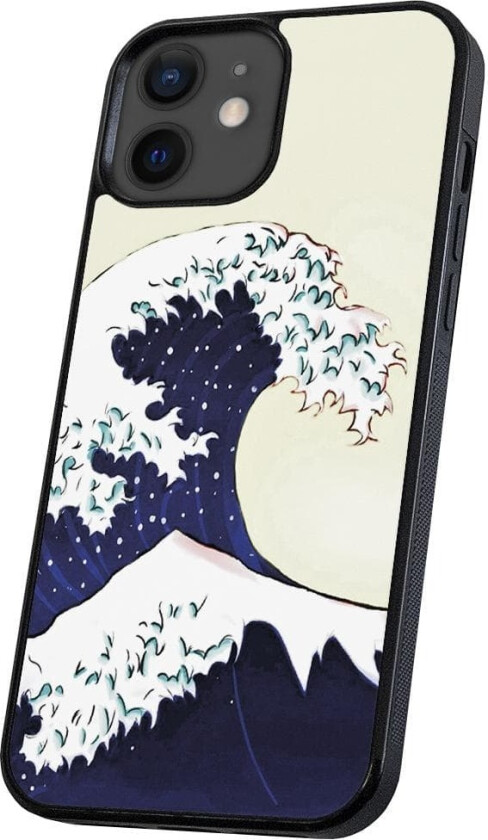 iPhone 12 Mini - Deksel/Mobildeksel Flodbølge