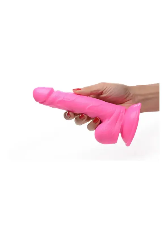 POP Rosa Dildo med Baller
