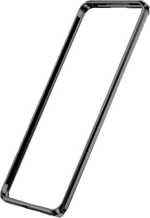 INF Aluminiumslegering Bumper Case for iPhone 15 Plus Sort