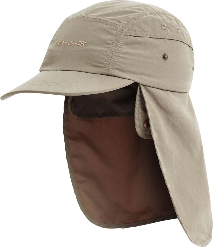 Unisex NosiLife Insektsavvisende UV-Kaps, Pebble, 53-55 - UV Klær - Polyester,Polyamid