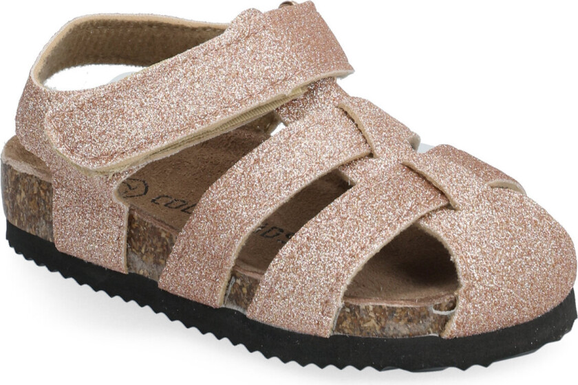 Sandals W. Toe + Velcro Strap Shoes Summer Shoes Sandals Pink Color Kids