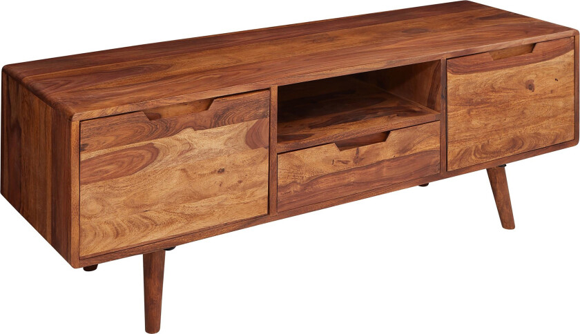 TV-Benk Huntscarth 135 cm - Brun