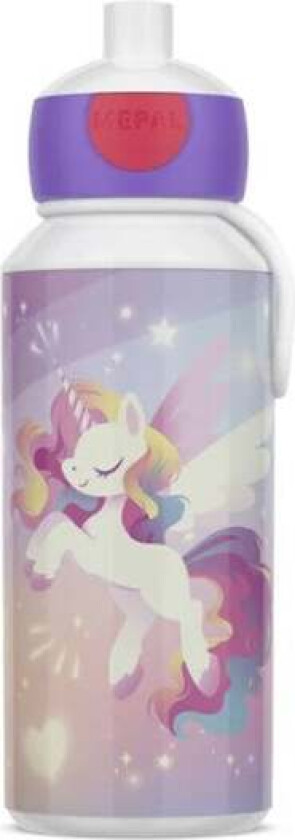 Drikkeflaske Mepal 400ml Unicorn glow