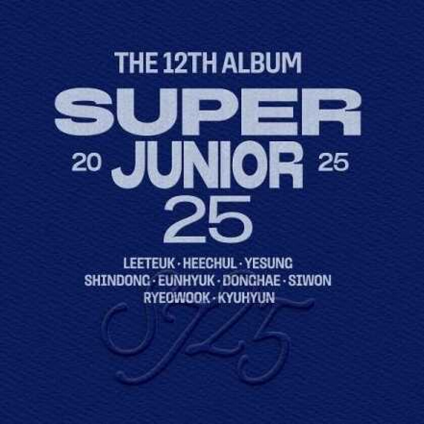 Super Junior25 SMini Version incl. Keyring Ball Chain, Acrylic Charm, Photocard + Music NFC CD